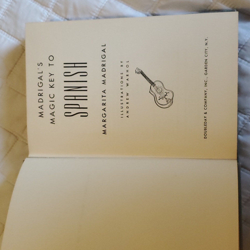 Vintage Spanish Book Madrigal's Magic Key to Spanish Andy Warhol Illustrations - Picture 6 of 10